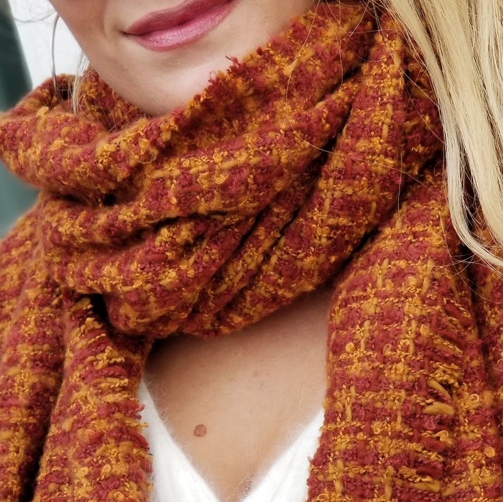 PUMPKIN SPICE Scarf - Picture 4 of 6